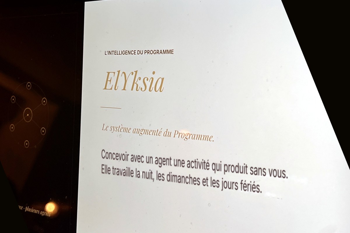 ElYksIA, l’intelligence du Programme